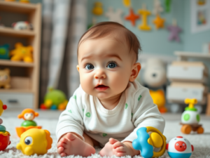 Când este pregătit bebelușul să stea în funduleț singur?