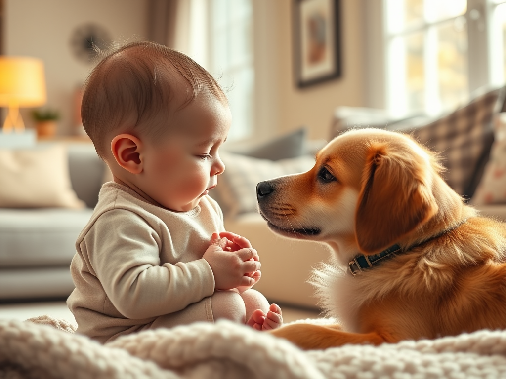 Bebelușul și animalele de companie: cum facem introducerea în siguranță