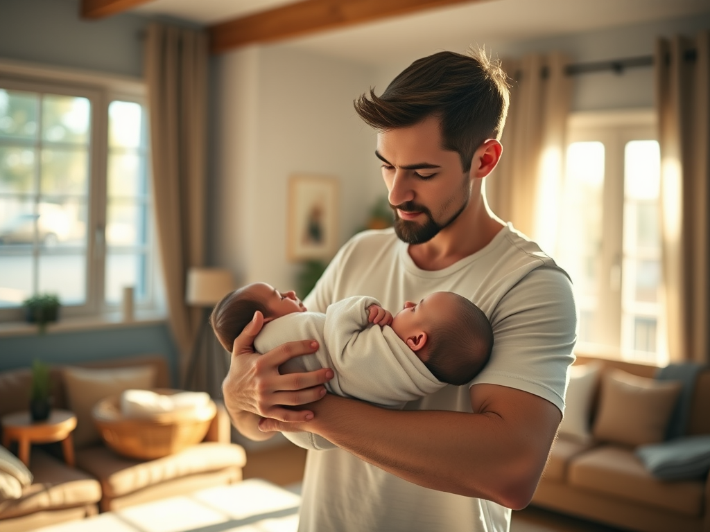 Importanța Implicării Tatălui în Primele Luni ale Vieții Bebelușului