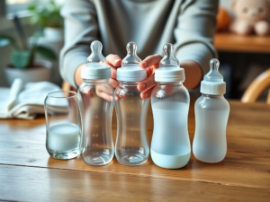 Cum alegi biberoanele potrivite: sticlă, plastic sau silicon?