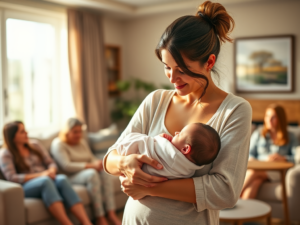 Cum să gestionezi vizitele rudelor în primele săptămâni de viață