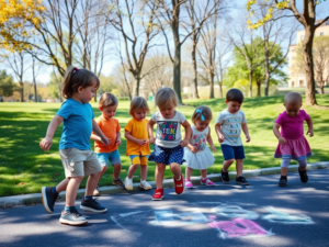 Cele mai bune jocuri afară pentru copii între 3 și 6 ani