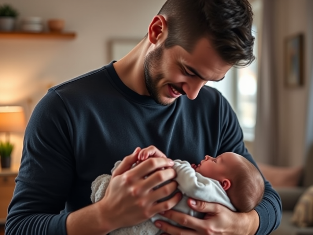 Rolul esențial al tatălui în primele luni de viață ale bebelușului