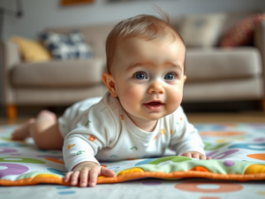 Importanța Tummy Time pentru Dezvoltarea Musculaturii la Bebeluși